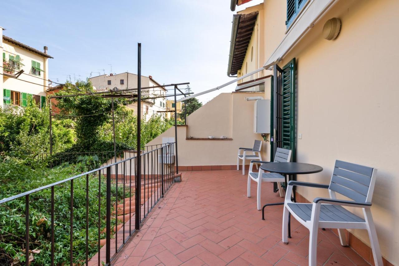 Santa Reparata Apartment With Patio And Terrace Florenz Exterior foto