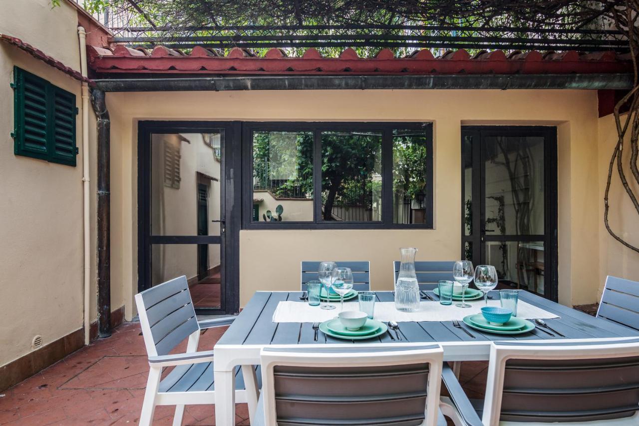 Santa Reparata Apartment With Patio And Terrace Florenz Exterior foto